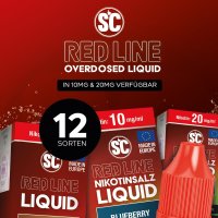 SC - Nikotinsalzliquids - RED Line