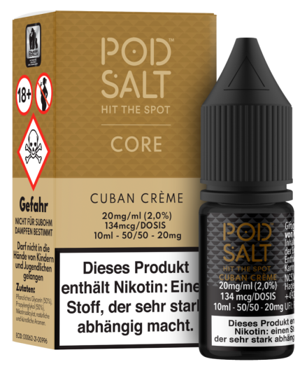 Pod Salt - Cuban Creme