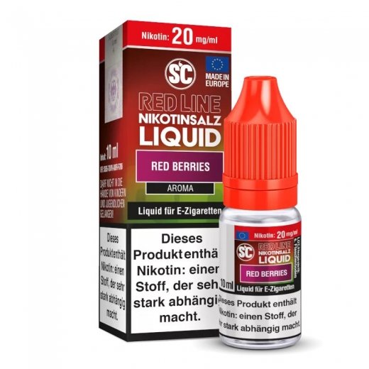 SC - RED Line - Red Berries - Nikotinsalz Liquid