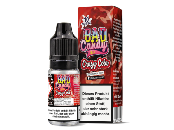 Bad Candy - Crazy Cola 10 ml 20 mg Nikotinsalz
