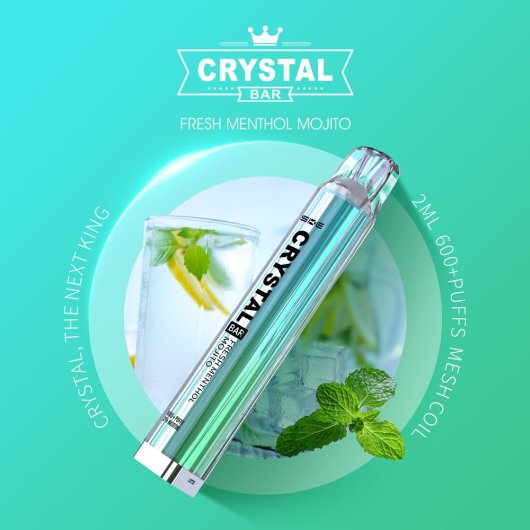 SKE Crystal Bar 600 Fresh Menthol Mojito 2% Nikotin