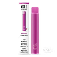 Yolo Bar 600 Einweg E-Zigarette Grape Ice Aroma 20mg