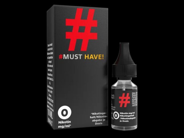 *MustHave Liquid 10ml - # - 6 mg